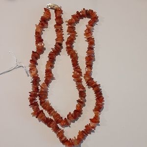 30" semi precious necklace